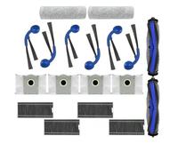 Juego de accesorios for aspiradora robot, Compatible con Deebot T80 Omni, Compatible con Yeedi M14 Plus, cepillo principal, piezas de repuesto de rodillos de cepillo de fregona(19pcs)