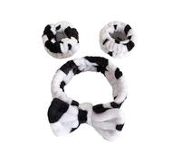 Juego de accesorios for el cabello felpa con dibujos 2 piezas for otoño invierno para Duchas, Deportes