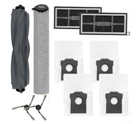 Juego de accesorios para aspiradora MOVA S70 Roller / S70 Ultra Roller / S70 Pro Roller aspiradora, rodillo principal de repuesto, cepillos laterales, filtro HEPA, bolsa de polvo, piezas de repuesto