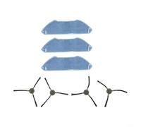 Juego de accesorios para aspiradora robot compatible con Lefant M1 M2 Pro M2s M2s Pro M2 Plus U180 para Okp K8 con cepillos laterales y paños lavables