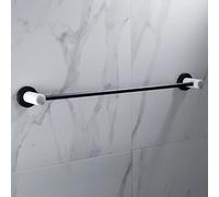 Juego de Accesorios para baño con toallero, toallero Negro de mármol Natural, Barra para Toallas, Soporte para Papel higiénico, Ganchos para Batas, Kit de Accesorios de baño, Accesorios para bañ