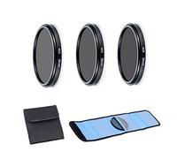 Juego de accesorios para cámara, incluye juego de filtros ND2 ND4 ND8 y bolsa de filtro para Canon RF 24-70 mm f/2.8 L IS USM lente con cámara Canon EOS R, RP, R3, R5