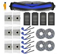 Juego de accesorios para ECOVACS para DEEBOT T30C para Omni Kit de piezas de repuesto Cepillo principal Cepillo lateral Filtro trapeador paño 3.3L Bolsa de polvo para robot aspirador Gen2