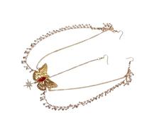 Juego de accesorios para el cabello de novia vintage sin acabar, para bodas, paquete de resina, ligero, para múltiples eventos