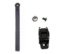 Juego de accesorios para encuadernación de correa de snowboard con diámetro de agujero de tornillo de 5 mm y dimensiones optimizadas para un montaje estable (D)