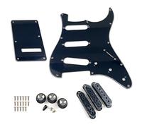Juego de accesorios para guitarra eléctrica, piezas de PVC, accesorios para instrumentos de cuerda, placa para arañazos, juego de golpeador eléctrico, accesorios para instrumentos de cuerda