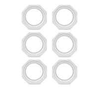 Juego de accesorios para mangueras de mantenimiento de, DN15 nut | Conectores de repuesto de PVC, paquete de accesorios de 6 piezas para servicio de mantenimiento de bañeras aire