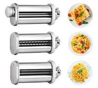 Juego De Accesorios Para Máquina De Pasta, Herramienta De Cocina Para Máquina De Pasta, 3 Juegos De Máquinas De Pasta Y Fideos De Acero Inoxidable, Herramientas Para Hacer Pasta, Rollos De Hoja