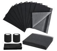 Juego de accesorios para tatuajes, 227 piezas, 200 fundas, 25 bases y 2 | 227 piezas con fundas para dispositivos, almohadillas impermeables y cinta autoadhesiva para protección higiénica en estudios