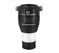 Juego de Accesorios para telescopio Lente extensora de Metal con Lente Barlow súper apocromática y acromática de 1,25 Pulgadas, 2X, 31,7 mm Cámara telescopio