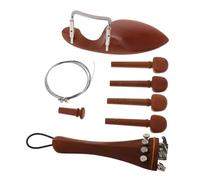 Juego de Accesorios para Violín 1 Set en Madera y Metal 4/4