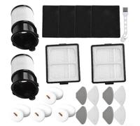 Juego de accesorios y filtros compatibles con Shark Power Detect Clean & Empty aspiradora inalámbrica IP3251/IP3251C/IP3253/IP3124/IP3225/IP3150, incluye filtros de motor delantero y posterior