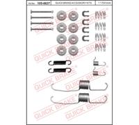 Juego de accesorios, zapatas de freno QUICK BRAKE 105-0637