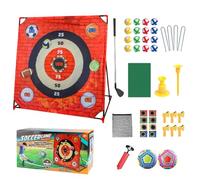 Juego de acercamiento de golf - Kit de entrenamiento de enfoque con alfombrilla de práctica - Equipo de entrenamiento deportivo versátil para práctica interior al aire libre adolescentes adultos