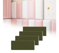 Juego de acolchado de pared autoadhesivo 3D, paneles de cabecero anticolisión para niños, cojín decorativo de pared para sala de estar tatami