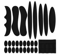 Juego de Acolchado Interior para Casco, Almohadillas de Repuesto para Casco de Moto y Bicicleta, Forro Interior Transpirable, Ajuste Cómodo, Kit Recambio Almohadillas Casco Moto