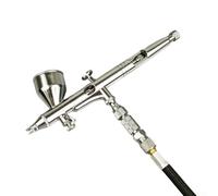 Juego de acopladores de desconexión rápida para aerógrafo, adaptador macho de 1/8 pulgadas, construcción de aleación, para intercambio rápido de aerógrafo en uso profesional y aficionado