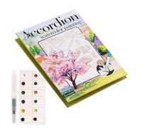 Juego De Acuarelas,Materiales Y Utensilios Para Dibujar Y Colorear | Rotuladores y Marcadores Artísticos para Acuarela - Para Niños Y Niñas Principiantes Artistas Adultos Manualidades Diario Hogar Y A