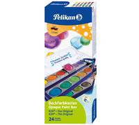 Juego de acuarelas opacas Pelikan de 24 colores m?s tubo de blanco chino 720862