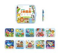 Juego de acuarelas, para pintar y dibujar - Kit de viaje para acuarelas - Para niños, niños y niñas principiantes, artistas, artesanías, casa, clase de arte, pintura