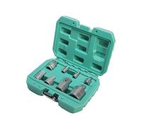 Juego de adaptador 8 piezas 1/4" 3/8" 1/2" & 3/4" de WIESEMANN 1893 I Hecho de acero Q-30 I Adaptador para el interior y el exterior en el maletín de herramientas I 81482