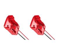 Juego De Adaptador Batería Profesional 18V Protecciones Fusibles 30 Amperios Diseño Impermeable Para Conectores Alimentación 18V Adaptador Herramienta