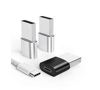Juego de Adaptador de Carga USB C a USB A, Adaptador de Carga a Cable de Carga Tipo C, Adaptador para Apple para iPhone 14 13 12 11 Pro MAX XS XR 7 8 Compatible para Samsung Galaxy S22 MacBook ixel