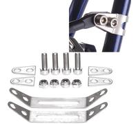 Juego de adaptadores de abrazaderas Racktime para portaequipajes Ø 14 mm