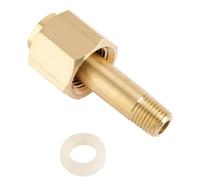 Juego De Adaptadores De Ajuste Para Regulador De Dióxido De Carbono De Latón Con Juntas De Sellado Y Tuerca Roscada Adecuado Para Múltiples Tanques De Tuerca Adaptadora De Cilindro De De Latón