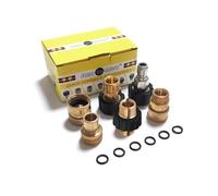 Juego de adaptadores de alta presión de acero inoxidable, 6 piezas de conexión rápida para limpiador de alta presión, conexión rápida para pistola de pulverización, acoplador rápido de 3/8 pulgadas, 3