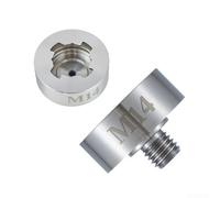 Juego de adaptadores de amoladora angular de 2 piezas para conversión de tornillo roscado M14 compatible con herramientas eléctricas XLOCK con bridas de bloqueo para un ajuste seguro