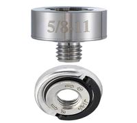 Juego de adaptadores de amoladora de 5/20.3 cm-11 de acero con tuerca de bloqueo para mecanismo de bloqueo de liberación rápida X, adaptador de amoladora de ángulos