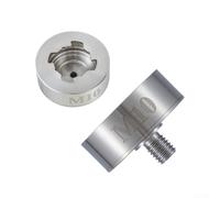 Juego de adaptadores de ángulo para amoladora, 2 piezas para rosca XLOCK a M10, incluyendo brida de bloqueo para una fijación estable y fiable de la hoja de corte