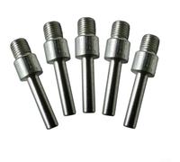 Juego de adaptadores de brocas de núcleo de 5 piezas con rosca de 6 mm a M8 para taladros eléctricos y aplicaciones de modo giratorio