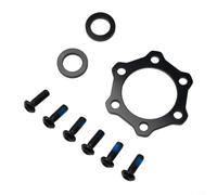 Juego de adaptadores de cubo de bicicleta de 15 x 100 mm a 110 mm, 12 x 142 mm a 148 mm, kit de conversión de impulso de aleación de aluminio, color negro, montaje de horquilla delantera y trasera
