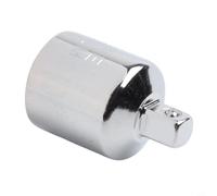 Juego de adaptadores de enchufe de 1/4 3/8 1/2 de alta resistencia, reductor de enchufe y adaptador de trinquete para herramienta de trinquete de aire, conector de extensión de llave en acero 45# (1