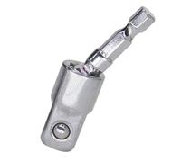 Juego de adaptadores de enchufe de 1/4, 3/8, 1/2 pulgadas para taladros manuales, adaptador de broca hexagonal, acero al carbono para junta general