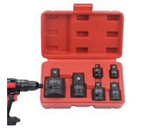 Juego de Adaptadores de Enchufe - Juego de Conversión para Llaves y Destornilladores - Kit Multifuncional De Adaptadores Para Automoción Carpintería Construcción Taller Mantenimiento
