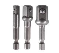 Juego de adaptadores de extensión de 1/10.2 cm 3/20.3 cm 1/5.1 cm para taladro inalámbrico