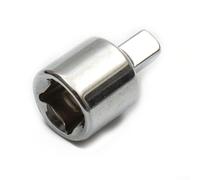 Juego de adaptadores de extensión de llave de vaso de 1/4 3/8 1/2 pulgadas hembra macho convertidor de acero taller kit de herramientas de bricolaje (3/8-1/4)