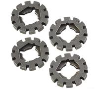 Juego de adaptadores de hoja de sierra oscilante multiherramienta de 4 piezas, adaptador de vástago para todas las multiherramientas oscilantes, compatible con Fein Multimaster y similares