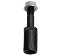 Juego de adaptadores de husillo para amoladora de banco, compatibilidad de motor de eje de 5 mm a 16 mm, barra de extensión de molienda y pulido para taladro eléctrico, paquete (16 mm)