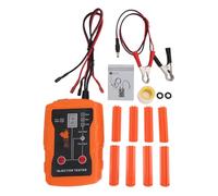 Juego de Adaptadores de Limpieza de Inyectores Completo con 8 Modos de Pulso para Mecánicos Profesionales (Orange)
