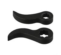 Juego de adaptadores de llave de palanca ajustable, herramienta de cabeza de palanca de 1/2 pulgada y 3/8 pulgadas para extracción de medio eje, reparación automotriz, construcción de metal