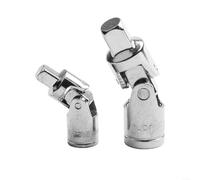 Juego de adaptadores de llave de vaso de 1/4 pulgadas, 3/8 pulgadas, 1/2 pulgadas, barra de extensión de trinquete giratoria para organización de herramientas y reparación de automóviles (6.35+9.5)