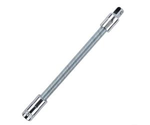 Juego de adaptadores de varilla de extensión de enchufe para trinquetes de 1/4 3/8 1/2 pulgadas con eje de resorte elástico y articulación de 90 grados (3/8)