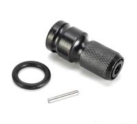 Juego de adaptadores de vástago hexagonal de 1/2 a 1/4 pulgadas para herramientas eléctricas, acero al cromo vanadio, soporte de brocas de carga rápida, para brocas hexagonales de 1/4 pulgadas