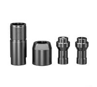 Juego de adaptadores para conversión de amoladora angular, se adapta a ejes de 3 mm y 6 mm, amplía el uso de herramientas para moler, cortar, lijar y pulir tareas