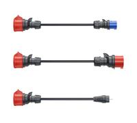 Juego de adaptadores Wallbox Gemini flex 11kW para enchufe doméstico, CEE...