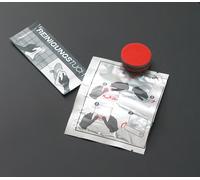 juego de adhesivos emco round para 4 puntos adhesivos, 437800000